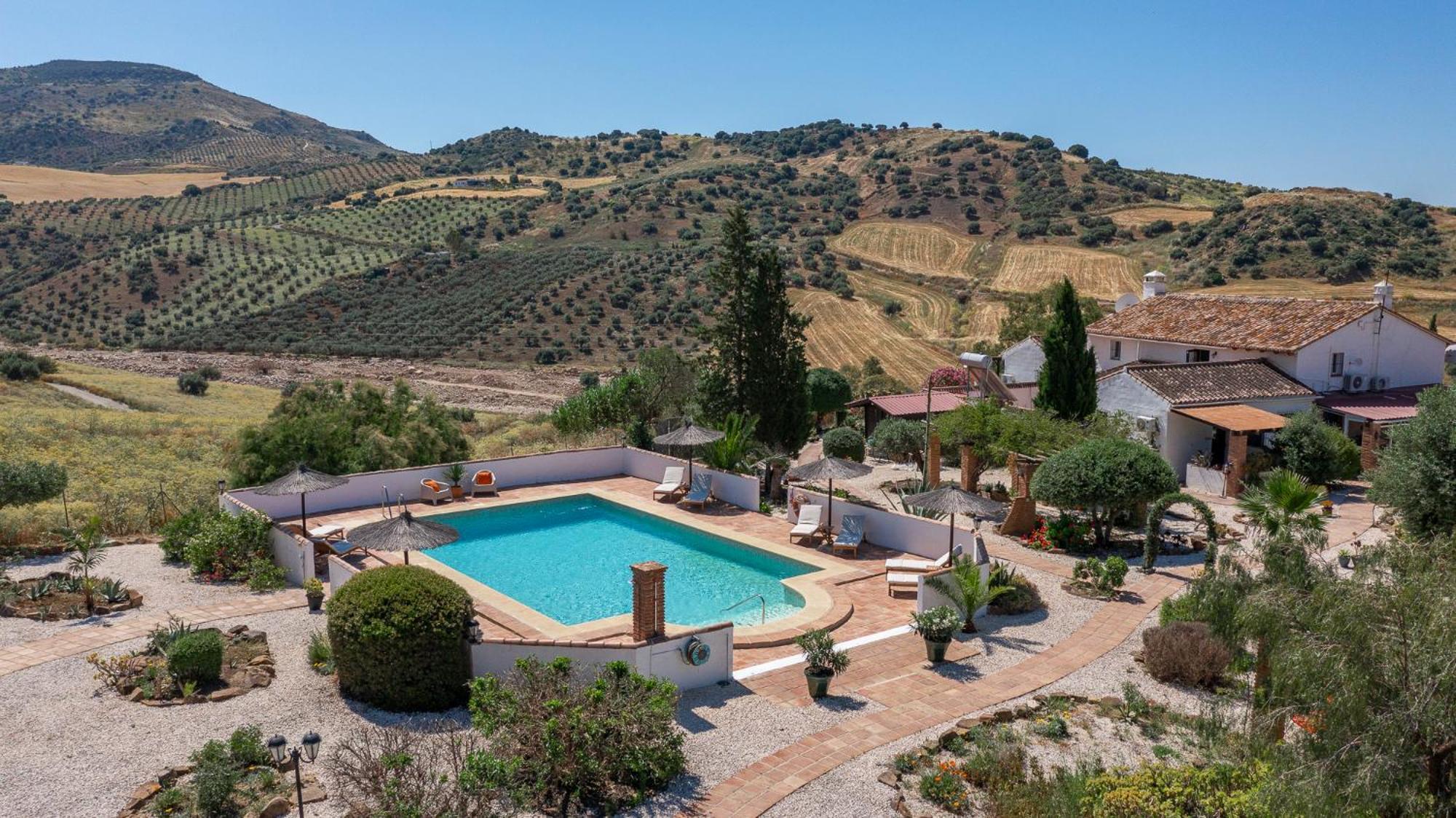 Boutique B&B Cortijo Valverde Alora Exterior foto